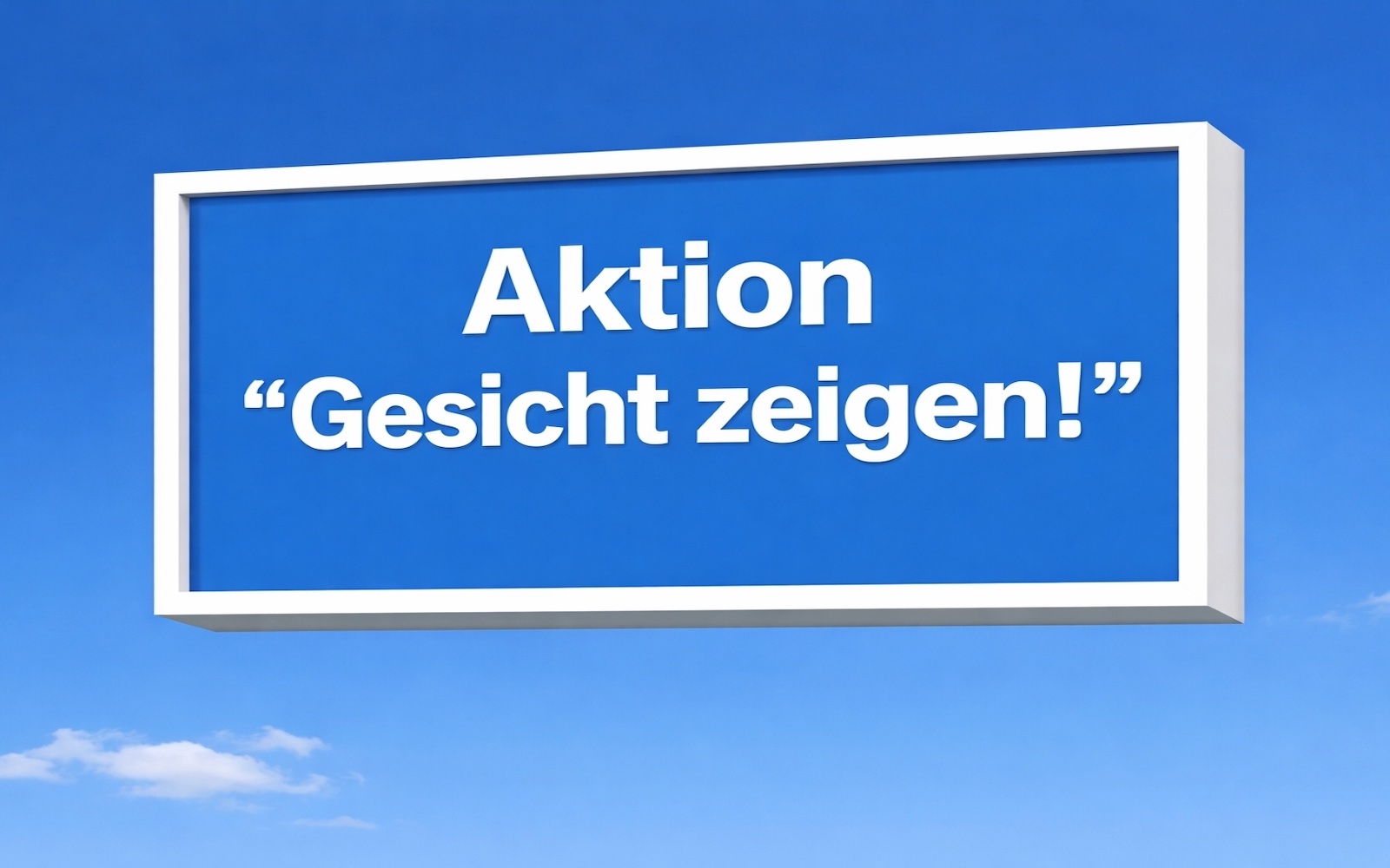Aktion „Gesicht zeigen!“